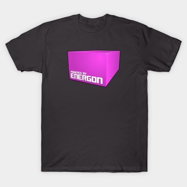 Powered by Energon T-Shirt by DeepSpaceDives